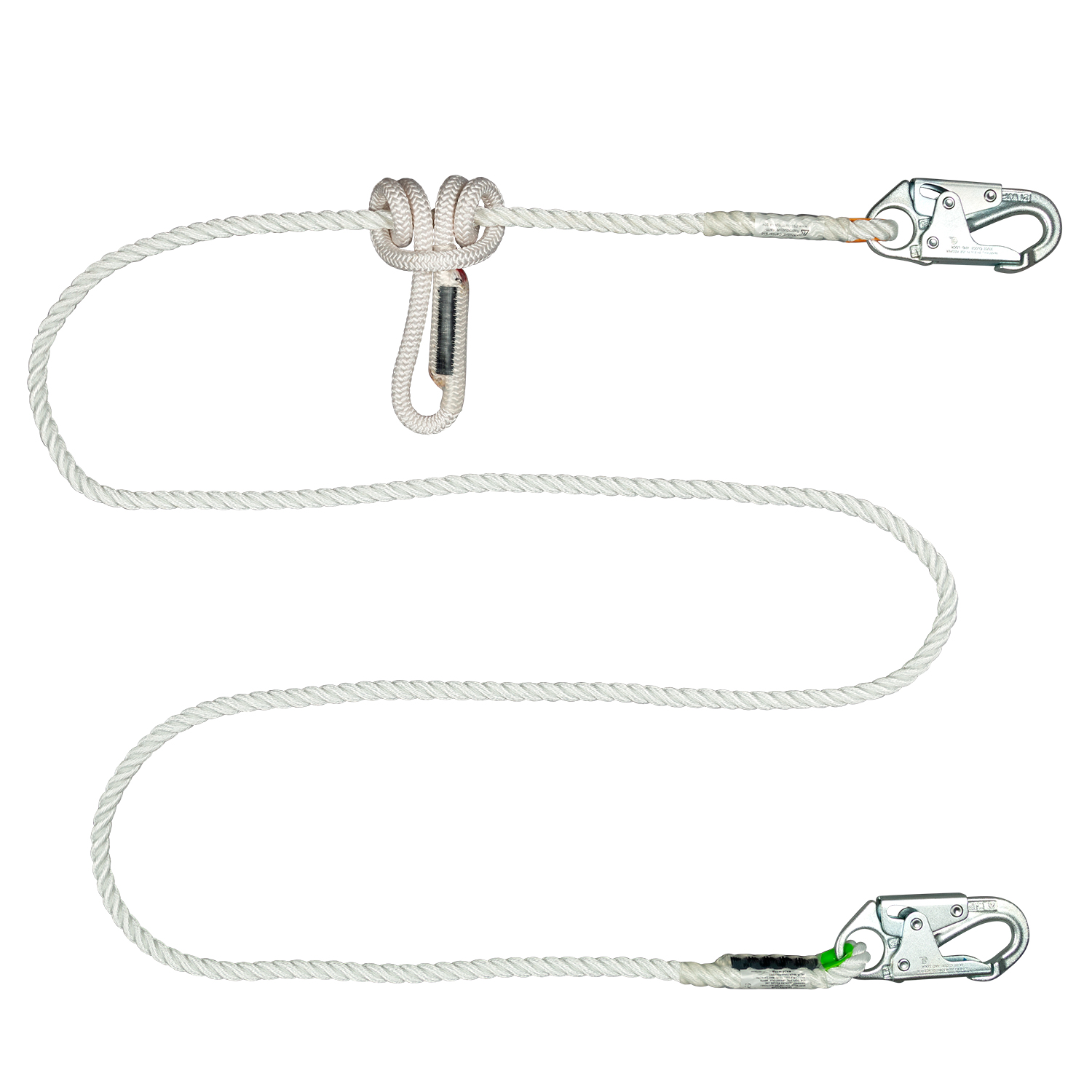 14’ Lanyard w/1706 Locking Snaphook Both Ends 700C8A Included - 9VV2A114C